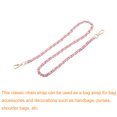thumbnail image 3 of Unique Bargains Purse Chain Strap, 32' Purse Strap Shoulder Bag Replacement Strap, Pink&Gold, 3 of 6