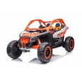 thumbnail image 3 of KidsVIP 2x24V Can-Am Maverick RS 2 Seater 4x4 Ride On UTV Buggy with Rubber Wheels, Music & Remote, 3 of 7