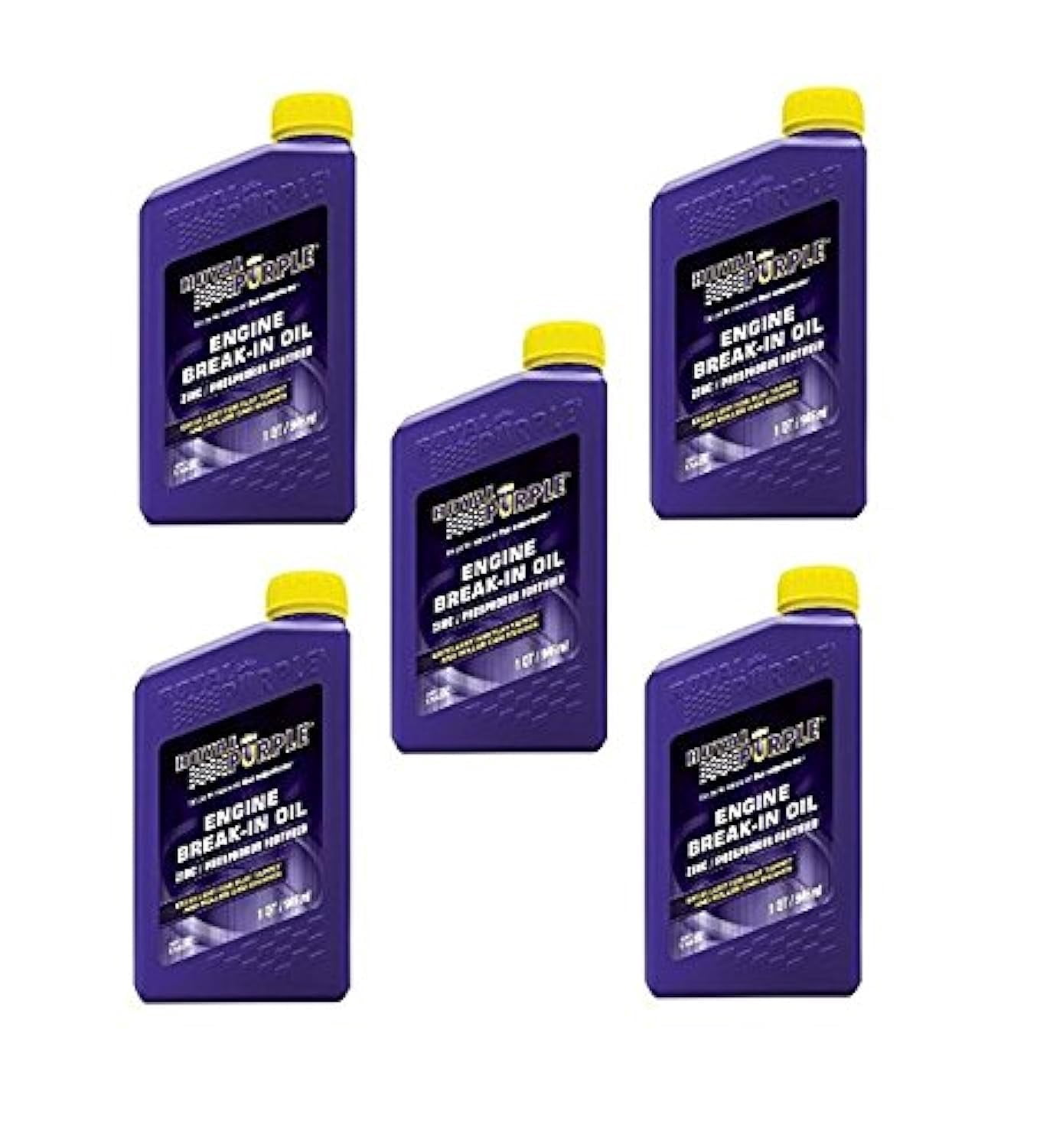 Royal Purple 11487 Break-In Engine Oil 10W-30 for Performance Engines w/Flat Tappet Camshafts and Lifters - 1 qt (Case of 5)