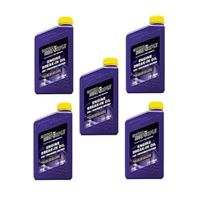 Royal Purple 11487 Break-In Engine Oil 10W-30 for Performance Engines w/Flat Tappet Camshafts and Lifters - 1 qt (Case of 5)