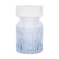 thumbnail image 1 of Anko Blue Glass Vase, 1 of 4