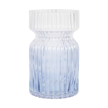 Vase en verre bleu Anko