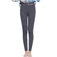 thumbnail image 1 of Womens Fleece Pants, Lamb Wool Leggings with Fleece Lining, 1 of 9