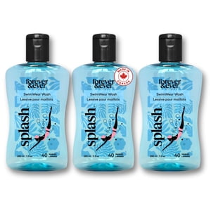 Splash Natural Laundry Detergent Made in Canada, Gentle for Sensitive Skin Laundry Detergent Liquid, Chlorine Neutralize