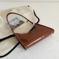 thumbnail image 1 of LNGOOR Minimalist Patent Leather Bag, 1 of 7