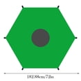 thumbnail image 3 of BKER Kids Trampoline With Sunshade Cover Outdoor Play For Children Ages 8 And Up Durable Plastic Jumping Mat For Backyard And Exercise, 3 of 6