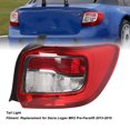 thumbnail image 3 of Side Tail Light, Tail Light Rear Lamp Rugged Stylish Rear Tail Light Replacement for Dacia Logan MK2 Pre Facelift 2013 to 2016, 3 of 7