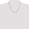 thumbnail image 2 of 10k Yellow Gold 1.5mm Franco Chain Necklace Pendant Charm, 2 of 9