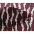 thumbnail image 4 of oneOone Viscose Chiffon Fabric Abstract Stripe Ikat Printed Fabric 1 Yard 42 Inch Wide, 4 of 4