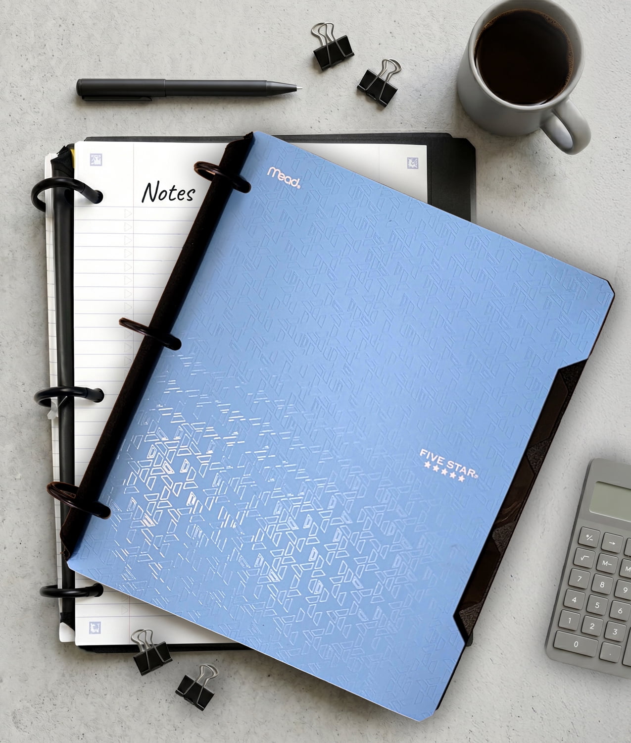 Five Star® Large Flex Notebinder, Blue