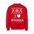 thumbnail image 1 of Chandail Laid de Noël I Heart Schnapps - Rouge - 2X-grand, 1 of 1