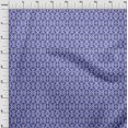 thumbnail image 4 of oneOone Silk Tabby Bluish Violet Fabric Asian Ikat Craft Projects Decor Fabric Printed by The Yard 42 Inch Wide, 4 of 4