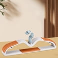 thumbnail image 1 of TIMIFIS Coat Hangers Short Neck Hanger Non-Slip Thickened Clothes Hanger Household Storage Rack Plastic Hanger Creates The Hanger Space Wardrobe Universal Hanger Closet Organizer, 1 of 6