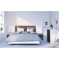 thumbnail image 5 of Nexera Celebri-T 4-Drawer Chest, White And Walnut, 5 of 5