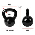 thumbnail image 5 of CAP Barbell Cast Iron Kettlebell, 10 - 60 lbs, 5 of 5