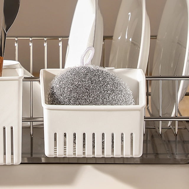 Utensil Drying Rack Holder for Kitchen – Compact Skillet and Cutlery Drainer Organizer – Drying Rack Holder for Utensils and Kitchen Accessories