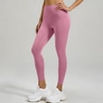 thumbnail image 3 of Miqool Womens High Waist Ankle Yoga Leggings Workout Tummy Control Soft Bike Pants with Two Pockets, 3 of 5