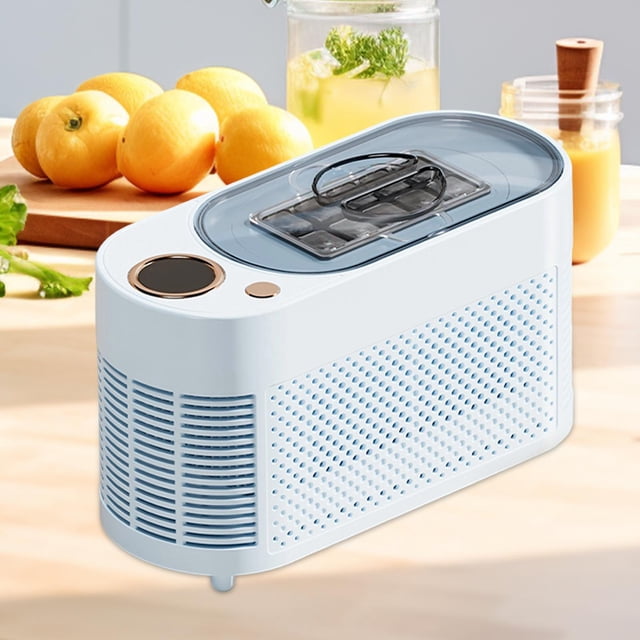 Elodie Desktop Ice Maker Countertop Compact Quickly Making for Household BBQ Picnic Blue