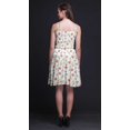 thumbnail image 4 of Bimba Robe Soleil Mini à Taille Smockée pour Femmes à Imprimé Floral Tenue de Fête d'Été-Xxx-Grand, 4 of 5
