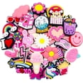 thumbnail image 1 of 30PCS Cute Shoe Charms for Crocs, Different Shape PVC Cartoon Shoes Decorations, Girls Decorations Accessories for Kids , Party Gifts，Random Pattern, 1 of 5
