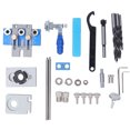 thumbnail image 2 of Woodworking Drilling Locator Puncher Tool, Dowel Jig Kit Adjustable Efficient Practical 3 in 1  for Furniture Use, 2 of 7