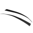 thumbnail image 4 of 2Pcs Rear Light Eyebrow Trim Strips Soft Carbon Fiber Decal Fit for Honda Civic 2016‑2019, 4 of 14