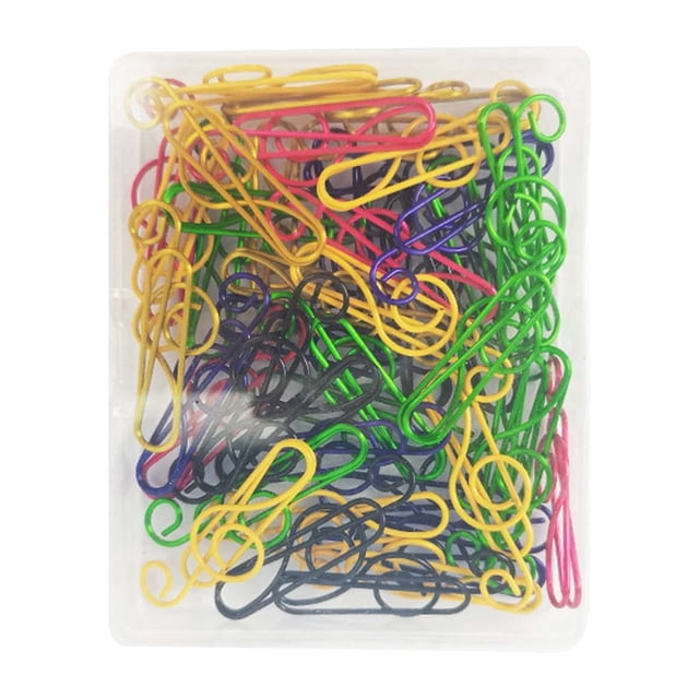 Fixing ClipMusic Colorful Metal Paper Clips for Daily and School Use—Durable Multicolor Paper Holders for Music Lovers and Colorful Organization