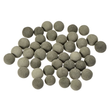 Uxcell 7-8mm 0.22 Lbs Clay Pebbles Gardening Potted Balls for Hydroponic Growing Green Gray