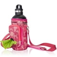 thumbnail image 1 of Made Easy Kit Water Bottle Carrier with Pocket for Dog Poop Waste Bags and Adjustable Padded Shoulder Strap, 1 of 1