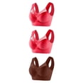 thumbnail image 1 of Timegard Womens Plus Size Bras No Underwire Full Coverage Mesh Breathable Comfort Everyday Bralette, 1 of 2