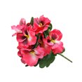 thumbnail image 4 of Decodeary Realistic Appearance Flower Decoration For Low Maintenance Garden Easy To Clean Cloth Decorations Fake Plants Flowers JH1244 Bright red 5Set, 4 of 6