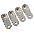 thumbnail image 1 of 4PCS Wardrobe Clothes Tube Support Closet Rod Pole End Bracket Thickening Holder Hanging Rod Holder Furniture Hardware, 1 of 9