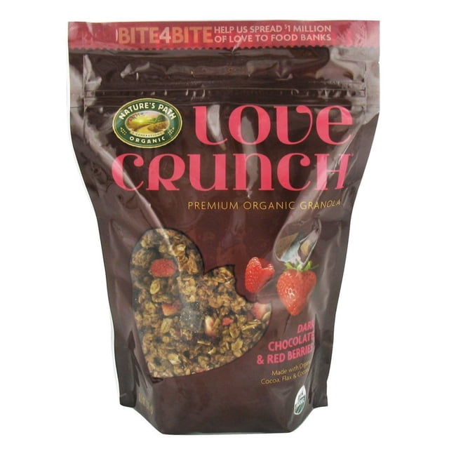 Nature's Path Biologique - Granola Biologique Premium Love Crunch Chocolat Noir et Baies Rouges - 11,5 oz