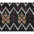 thumbnail image 4 of oneOone Cotton Flex Fabric Paisley & Chevron Ikat Printed Craft Fabric BTY 40 Inch Wide, 4 of 4