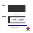 thumbnail image 2 of Magnetic Shelf Label Data Card Holders - C Channel - Magnetic Strips with Protective Films - Labels for Shelf Organization - 1"" x 3"" (100), 2 of 5