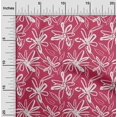 thumbnail image 1 of oneOone Silk Tabby Magenta Fabric Florals Craft Projects Decor Fabric Printed By The Yard 42 Inch Wide-9CE, 1 of 4