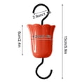 thumbnail image 3 of Squirrel Feeder Ant Moat for Hummingbird Feeders Red Umbrella Ant Guard with Large Capacity Hummingbird Feeder Ant Guard Plastic Hanging Ant Guards for Garden Decor Sturdy Lea, 3 of 9