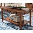 thumbnail image 3 of Leick Furniture Table Basse Rectangulaire en Bois Style Ardoise Rustique en Chêne Rustique, 3 of 6