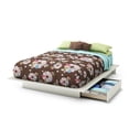 thumbnail image 2 of South Shore Gramercy Full/Queen Platform Bed, in Pure White, 2 of 9