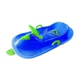 thumbnail image 2 of Lipstore Snow Sled with Steering Wheel Brake Gift Snow Sledge for Children Girls Kids Blue, 2 of 8