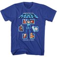 thumbnail image 1 of Mega Man T-Shirt pour Adulte Mm1 Select Screen Remix Screen Press Start Video Game, 1 of 2