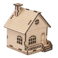 thumbnail image 2 of Huayishang 3D Manual Wooden Three- Puzzle Customized DIY Processing Office & Stationery, 2 of 9