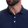 thumbnail image 4 of FNFYFH Clearance Chemises de Golf pour Hommes Col Manches Courtes T-Shirts Été Col Rabattu Blouses Bleu Foncé,S, 4 of 8