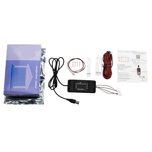 Contrôleur Wifi Intelligent Ouvre-Porte de Garage 433 MHz Universel Code Roulant Fixe Télécommande Récepteur, Plus Précis et Stable