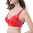 thumbnail image 4 of 2025 Soutiens-Gorge de Sport pour Femmes en Dentelle Froncée pour la Course avec Bretelles, Bonnets de Poitrine, Compression, 4 of 5