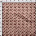 thumbnail image 4 of oneOone Cotton Poplin Brown Fabric Abstract Sewing Craft Projects Fabric Prints By Yard 56 Inch Wide, 4 of 4