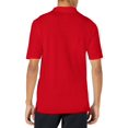 thumbnail image 2 of Hanes Mens FreshIQ X-Temp Polo, 3XL, Deep Red, 2 of 2