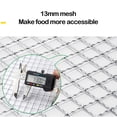 thumbnail image 4 of HOZADOIE Stainless Steel Barbecue Mesh Kitchen & Dining Barbecue Net Stainless Steel Grill Net Flat Grill Net Outdoor Barbecue Net Rack Suitable for Home Family Gatherings Outdoor Picnic, 4 of 6