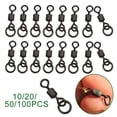thumbnail image 5 of 50 Pcs Chod Swivel Size 8# Carp Fishing Flexi Ring Swivels, 5 of 5