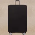 thumbnail image 1 of Travel Accessories Luggage Case Suitcase Dust Protective Cover 18-28 Inch Footprints Pattern Series Trolley Case Elastic Cover Black L, 1 of 6